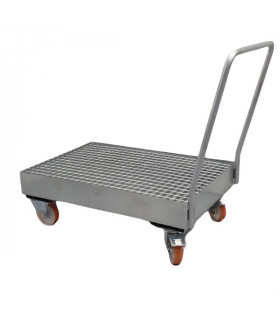 Carro con cubeta y rejilla