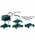 Carro/Mesa rodante plegable con caja