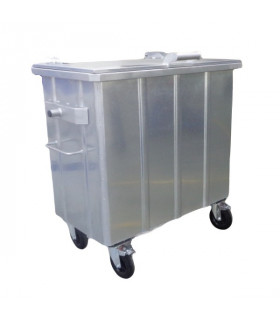 Contenedor basura 800 lts galvanizado