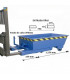 Contenedor autobasculante 800 kg.