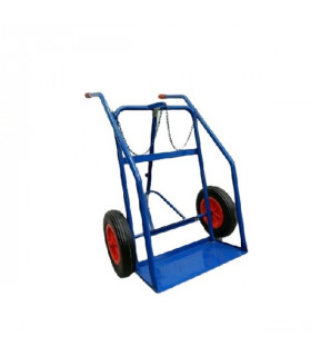 Carro 2 botellas soldadura con 3 ruedas
