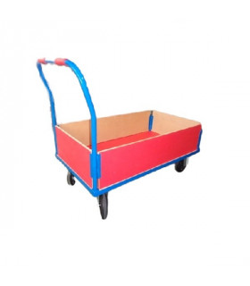 Plataforma rodante de madera alto 300 mm