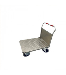 Plataforma rodante  aluminio 1.000 x 710 mm
