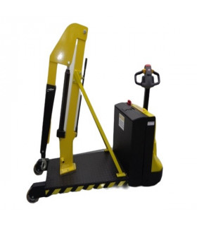 Grúa contrapesada electrónica