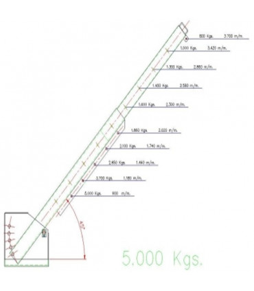 Grúa para carretilla 5.000 kg