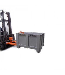 Implemento volteador de contenedores frontal 500 kg
