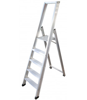 Escalera de tijera con plataforma modelo Roncal