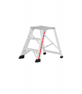 Taburete de aluminio