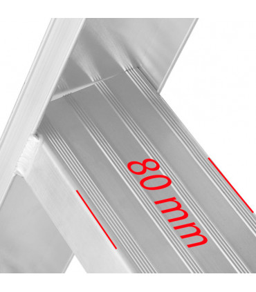 Taburete de aluminio