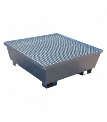 Cubeta galvanizada 4 bidones 245 lts