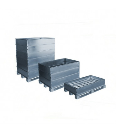 Collarín de Acero Zincado para palets 1200 x 800 mm. (x 5 uds.)