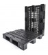 Palet de Plástico Universal 1200×1000 perforado 3 patines (x 5)