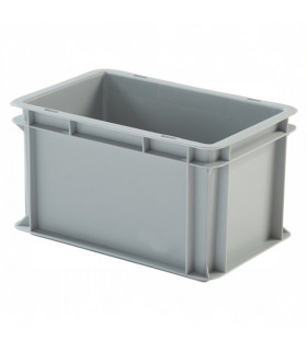 Caja de plástico apilable Norma Europa 300x200x170h