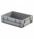 Caja de plástico apilable Norma Europa 400x300x120h. Pack de 10 unidades