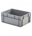 Caja de plástico apilable Norma Europa 400x300x175h. Pack de 10 unidades