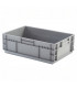 Caja de plástico apilable fondo reforzado Norma Europa 600x400x192h. Pack de 10 unidades