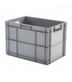 Caja de plástico apilable Norma Europa 600x400x410h. Pack de 10 unidades