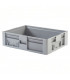 Caja de plástico apilable Norma Europa 800x600x225h. Pack de 10 unidades