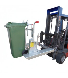 Implemento volcador cubos