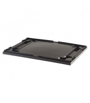 Tapa de plástico encajable para cajas 800x600 | Dim.: 800x600x45h mm