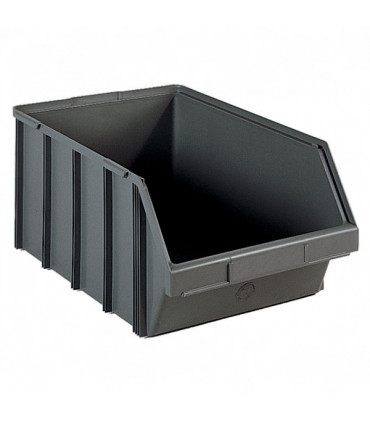 Gaveta de plástico apilable con abertura frontal 700x437x300h