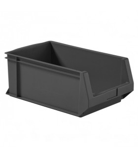 Gaveta de plástico con abertutra frontal 500x310x200h. Pack de 10 unidades