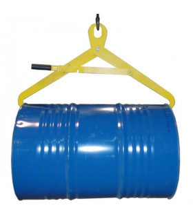 Pinza para trasladar bidones en vertical y horizontal