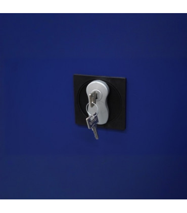 Caseta con cubeta 2 bidones con tapa