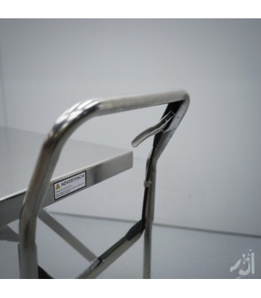 Mesa elevadora manual inox. 350 kg