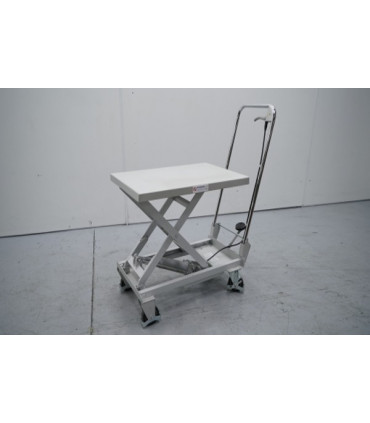 Mesa elevadora manual aluminio 100 kg