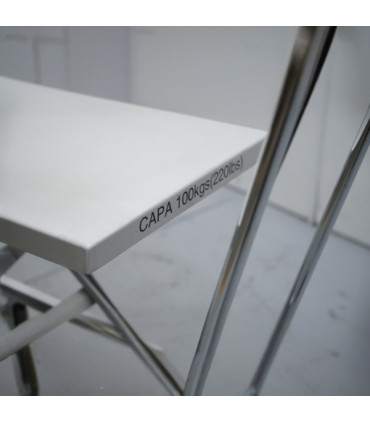 Mesa elevadora manual aluminio 100 kg