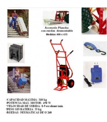 Sube escaleras eléctrico de 310 kg