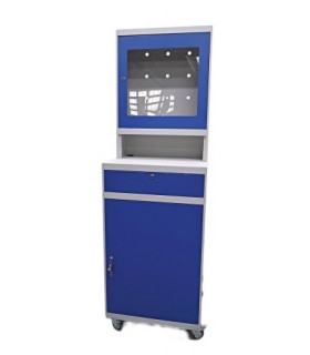 Armario ordenador con ruedas