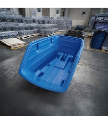 Tolva autobasculante PVC 750 litro con ruedas