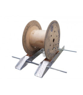 Pareja de patines para bobinas 3.000 kg