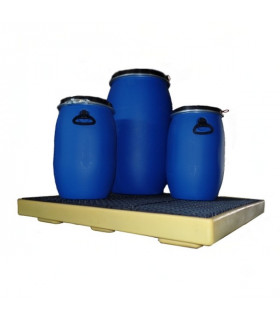 Cubeta polietileno 4 bidones alto 150 mm