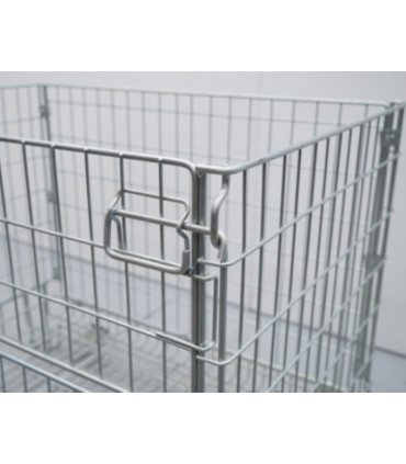 Cestón plegable de reja