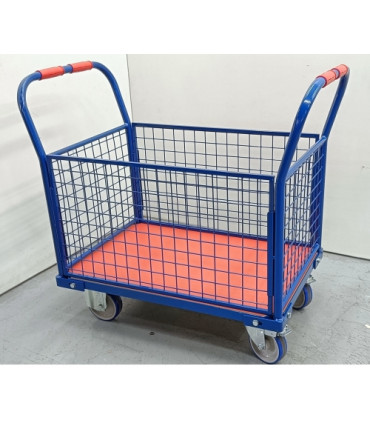 Plataforma malla laterales desmontables 910 x 610 mm