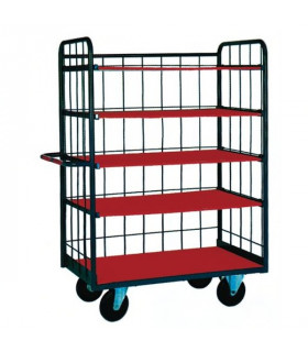 Estantería rodante con baldas