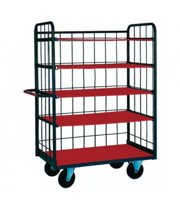 Estantería rodante con baldas