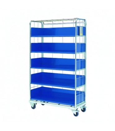 Estantería malla con cajetines