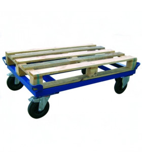 Soporte palets con ruedas alto 280 mm
