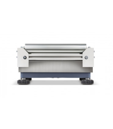 Transportador de rodillos para balanza