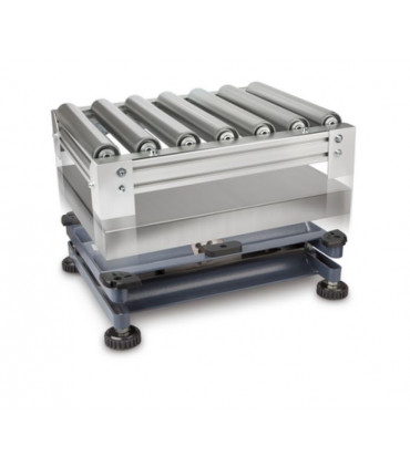 Transportador de rodillos grande para balanza