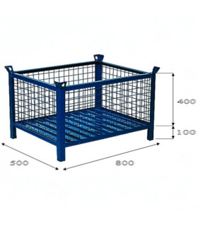 Cestón malla 800 x 500 mm