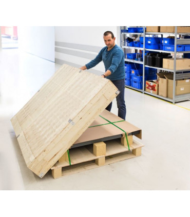 Balanza de suelo multi-rango y alta resolución 1500/3000 kg. Grande