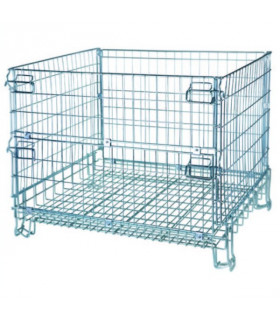 Cestón plegable de reja