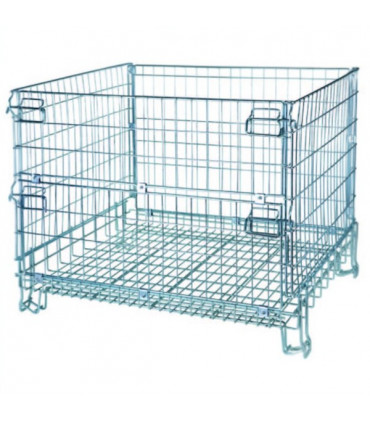 Cestón plegable de reja