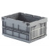 Caja de plástico plegable y apilable Norma Europa 396x297x214h. Pack de 10 unidades