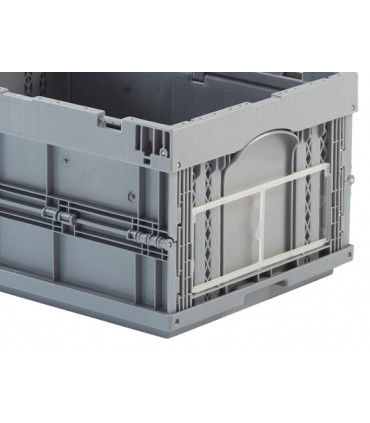 Caja de plástico plegable y apilable Norma Europa 594x396x314h. Pack de 10 unidades